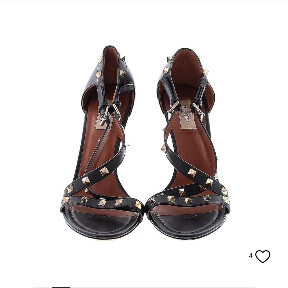 Valentino Rockstud Black Heels